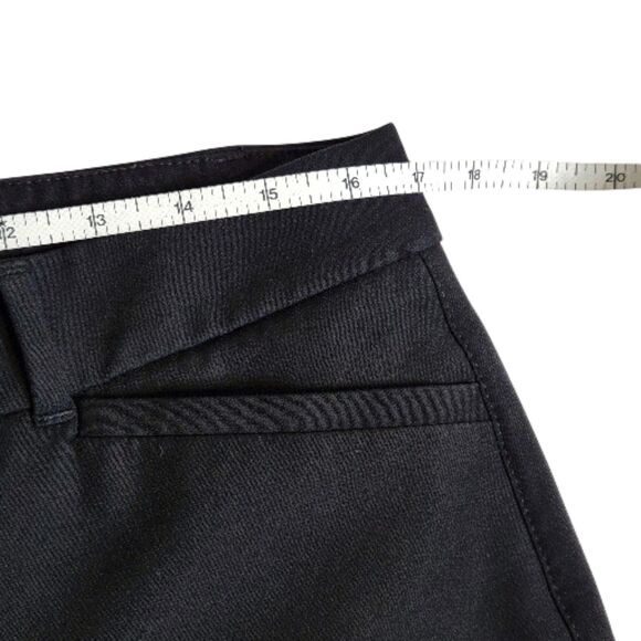 White House Black Market Ines Slim Boot Black Dress Pants Stretch Women's 12S - Picture 12 of 14